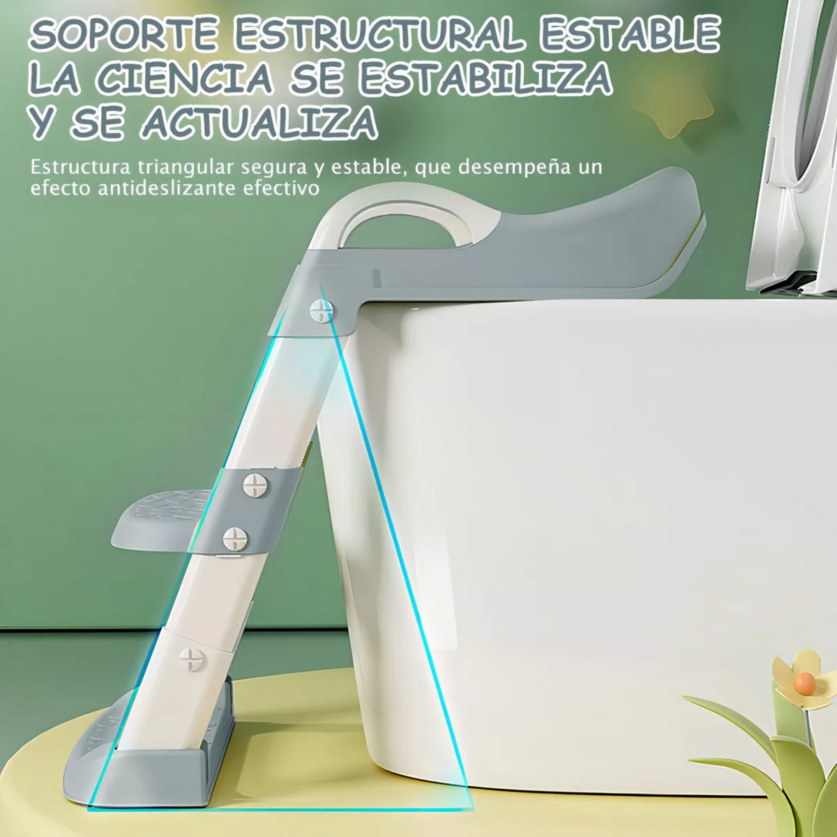 Asiento Adaptador Escalera Inodoro Ninos