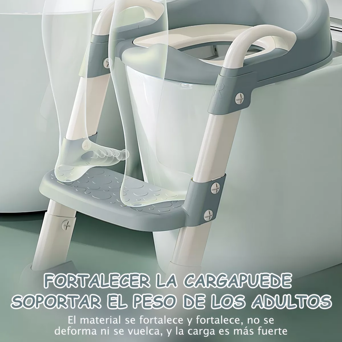 Asiento Adaptador Escalera Inodoro Ninos