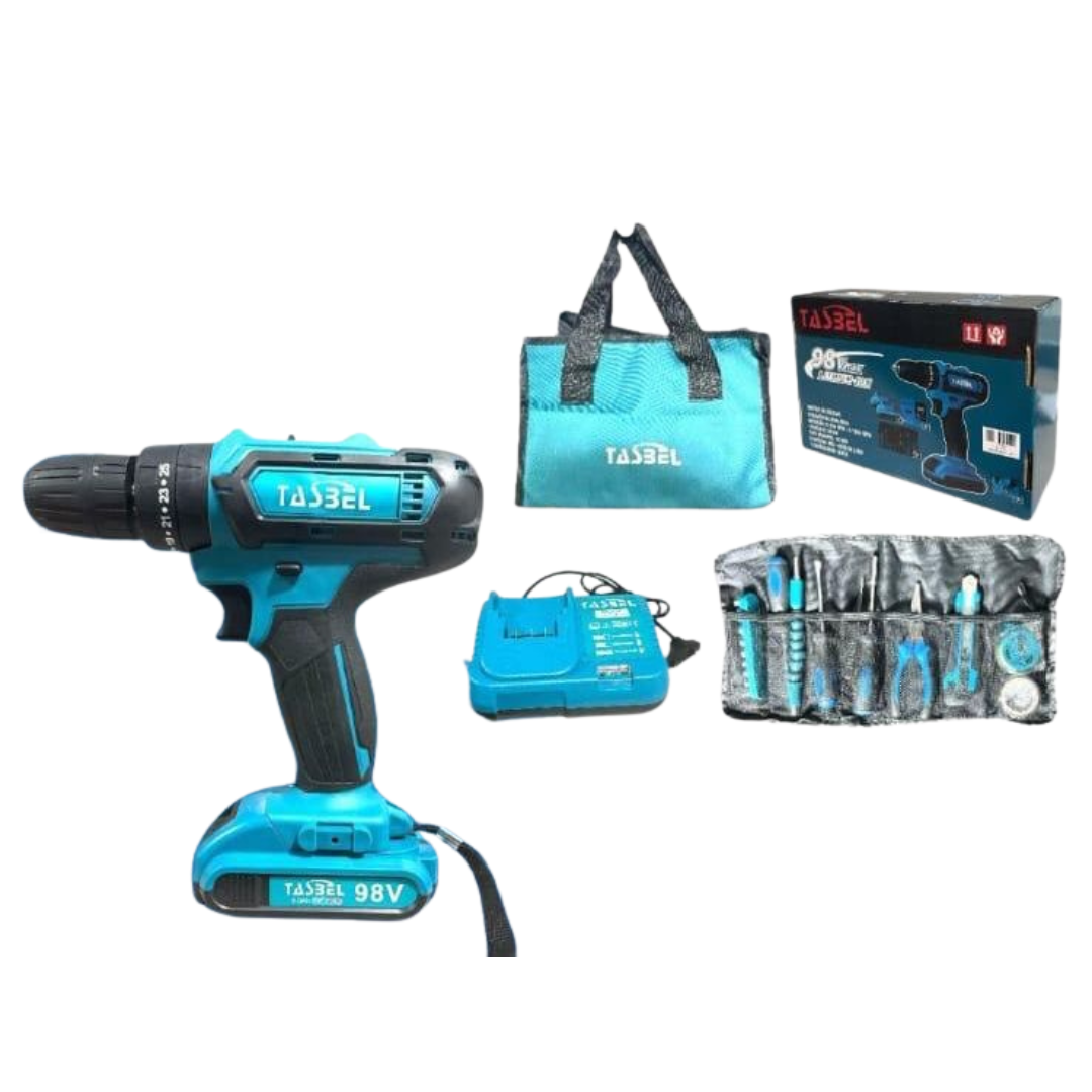 Taladro 98v Con 2 Baterias Herramienta