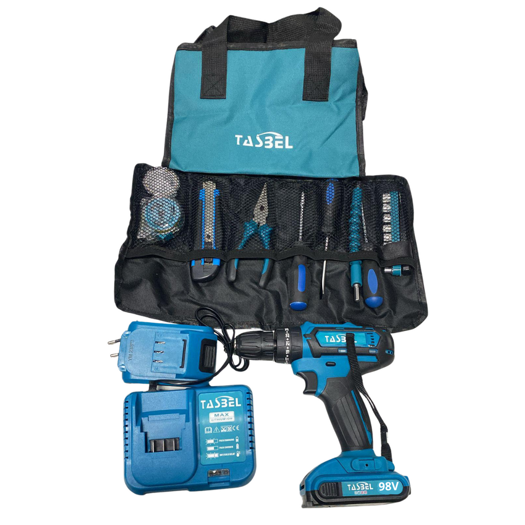Taladro 98v Con 2 Baterias Herramienta