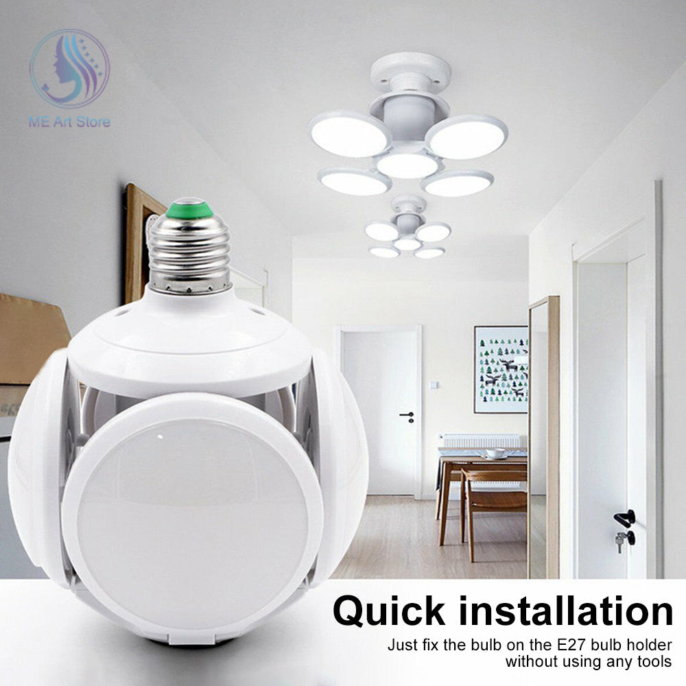 Ampolleta Led Plegable Pelota 40w Blanco