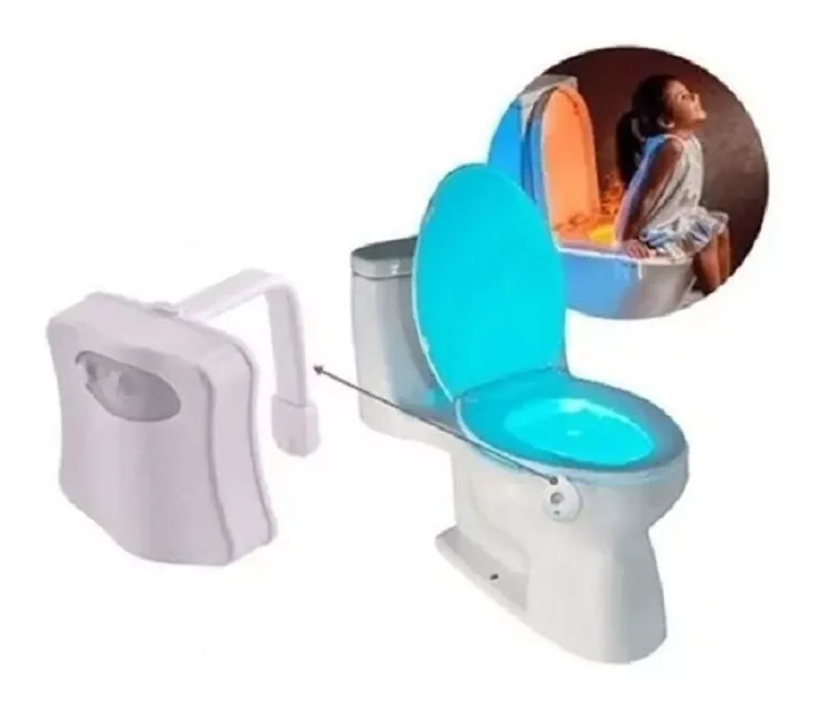 Luz Con Sensor Para Inodoro Luz De Bano