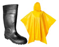 Botas Pvc Regalo Capa Impermeable T43