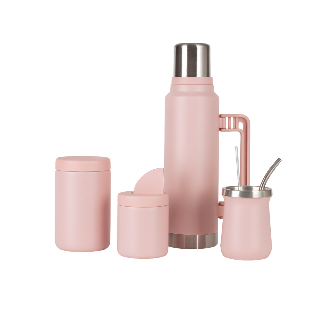 Set Termo Matero Bazuca 1.3 L Mate