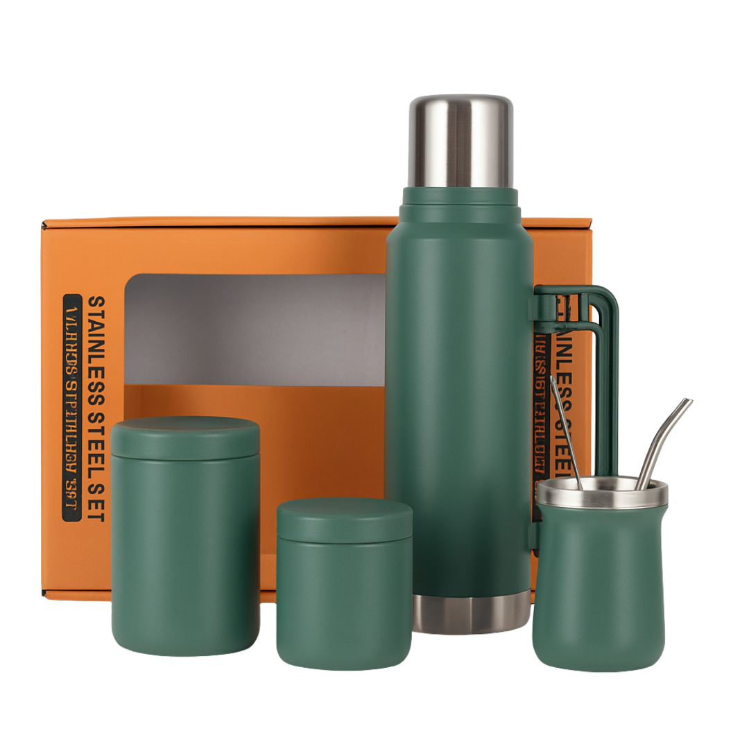 Set Termo Matero Bazuca 1.3 L Mate
