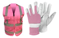 Pack Chaleco Geologoguante Rosa Talla L