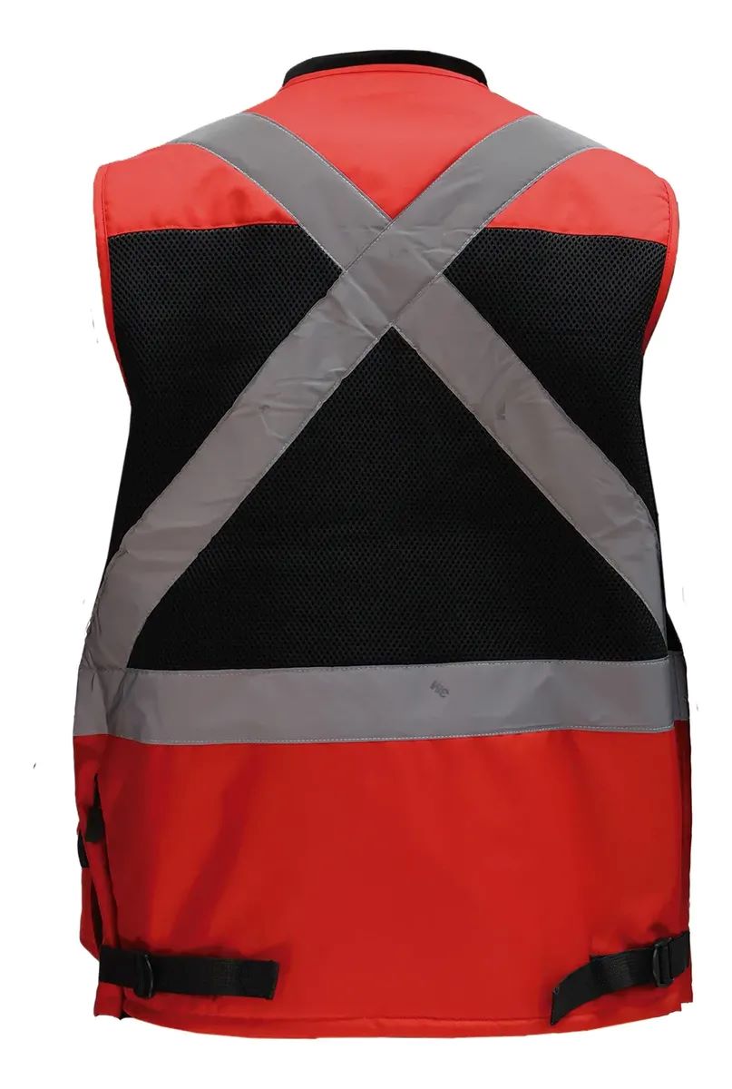 Chaleco Geologo Geoplus Rojo Talla S