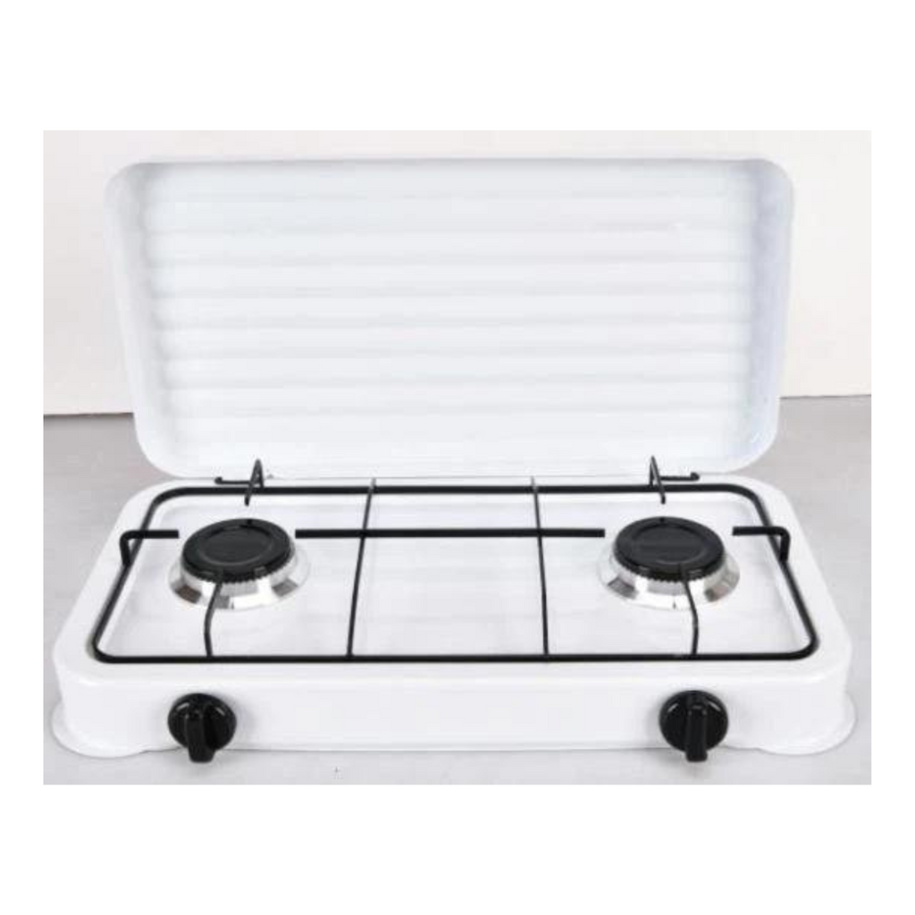 Estufa De Acero Inoxidable 2 Platos