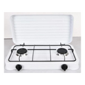 Estufa De Acero Inoxidable 2 Platos