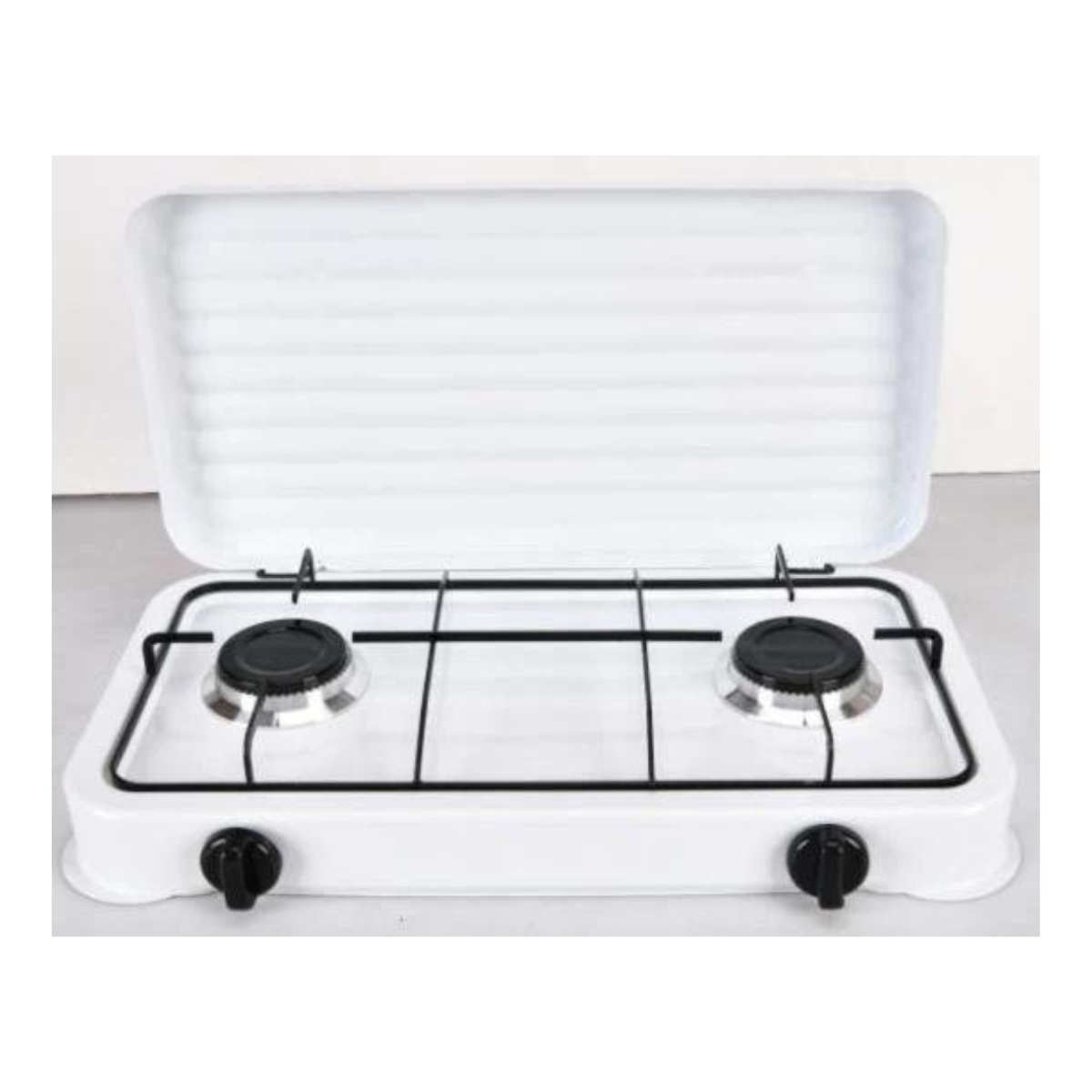 Estufa De Acero Inoxidable 2 Platos
