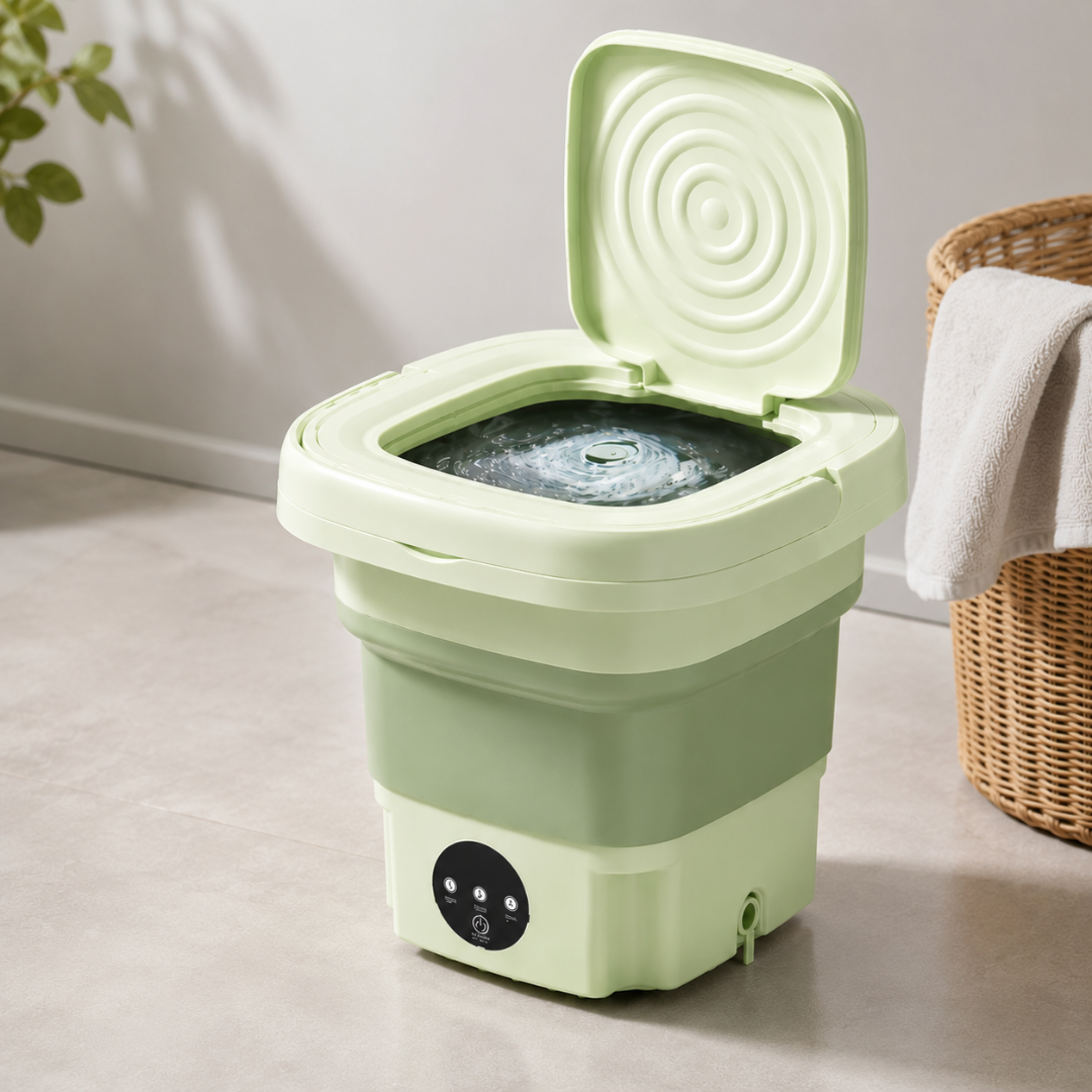 Mini Lavadora Portatil Plegable