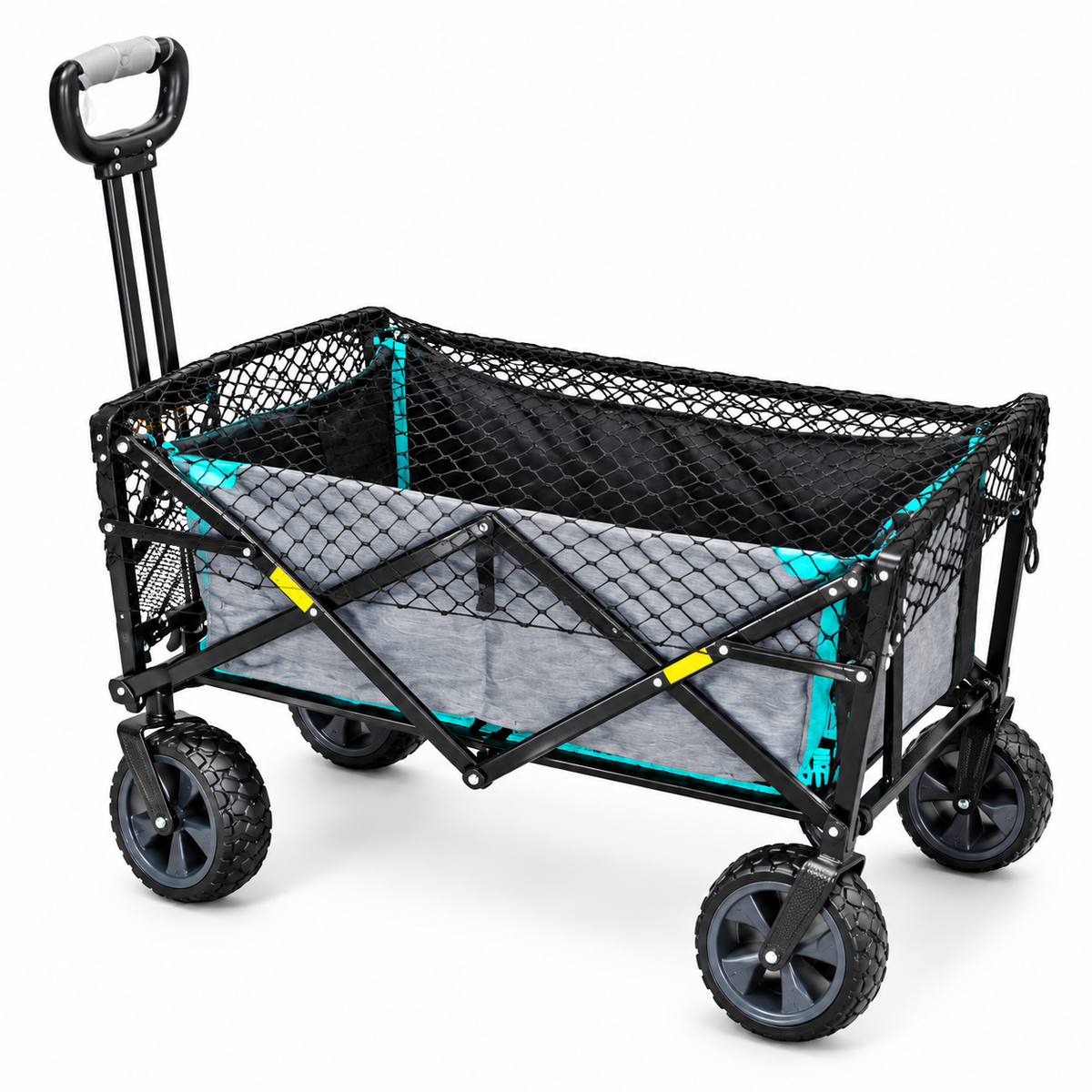 Carro de Transporte Plegable Multiuso con Ruedas