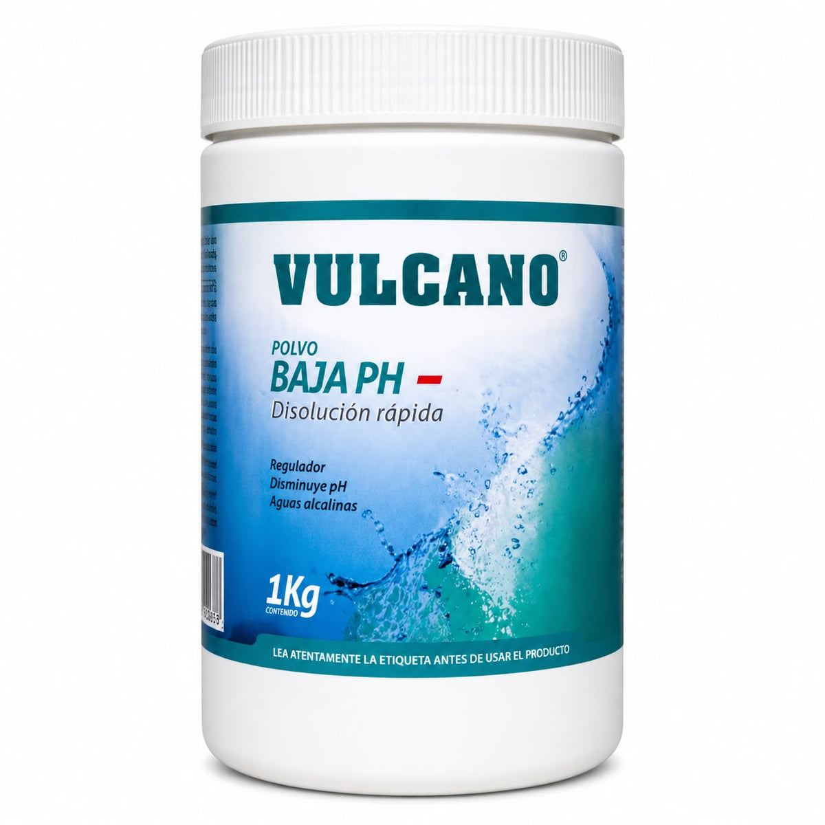 Polvo Baja pH Vulcano – 1 kg