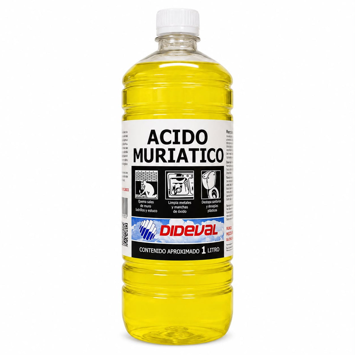 Ácido Muriático Dideval – 1 Litro