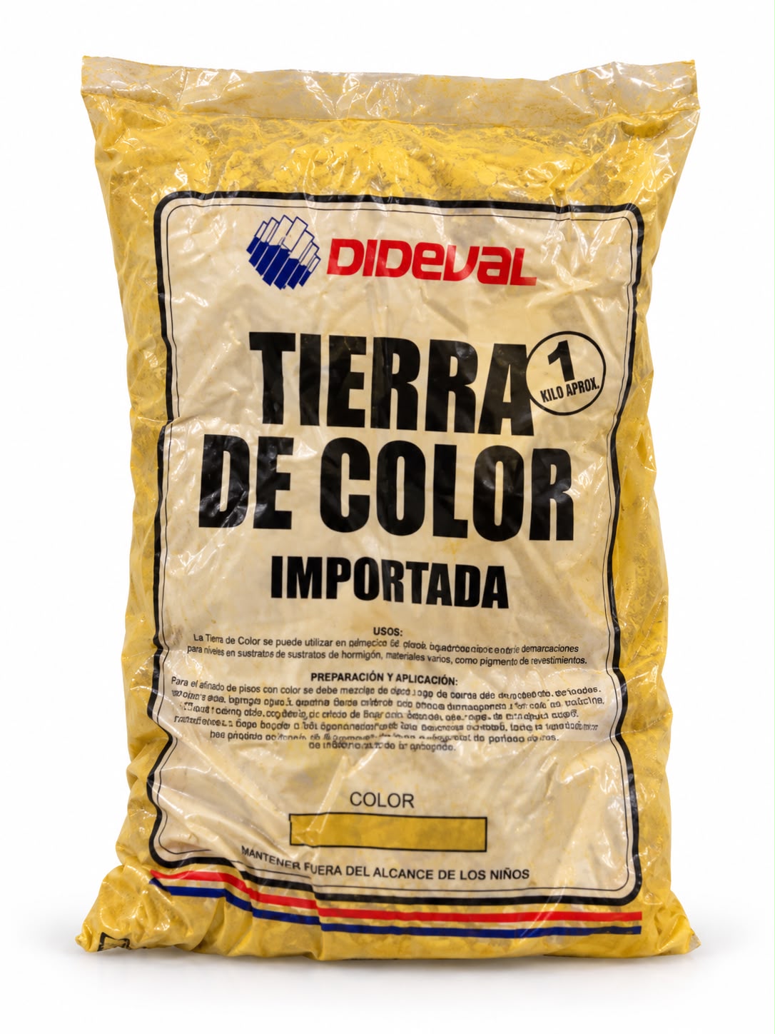 Tierra de Color Dideval Amarilla Importada – 1 kg
