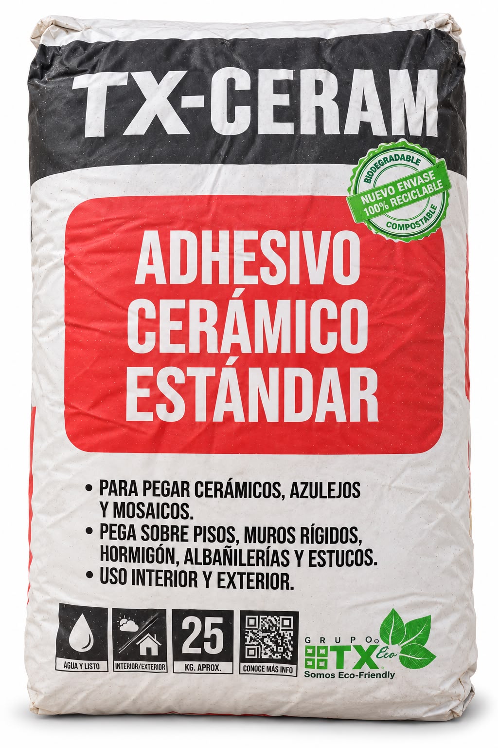 Adhesivo Cerámico Estándar transex  25 kg