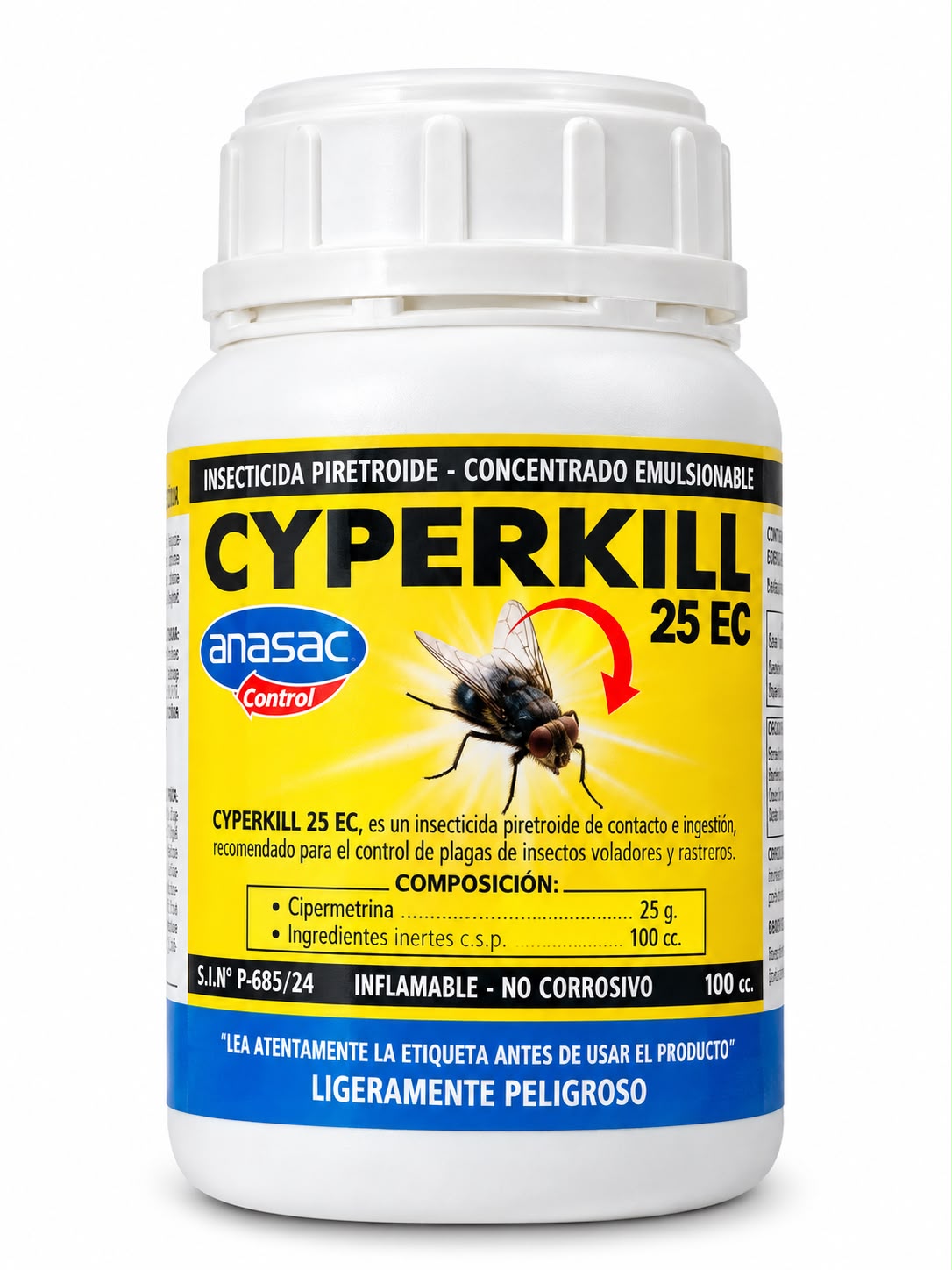 Insecticida Cyperkill 25 EC Anasac  100 cc