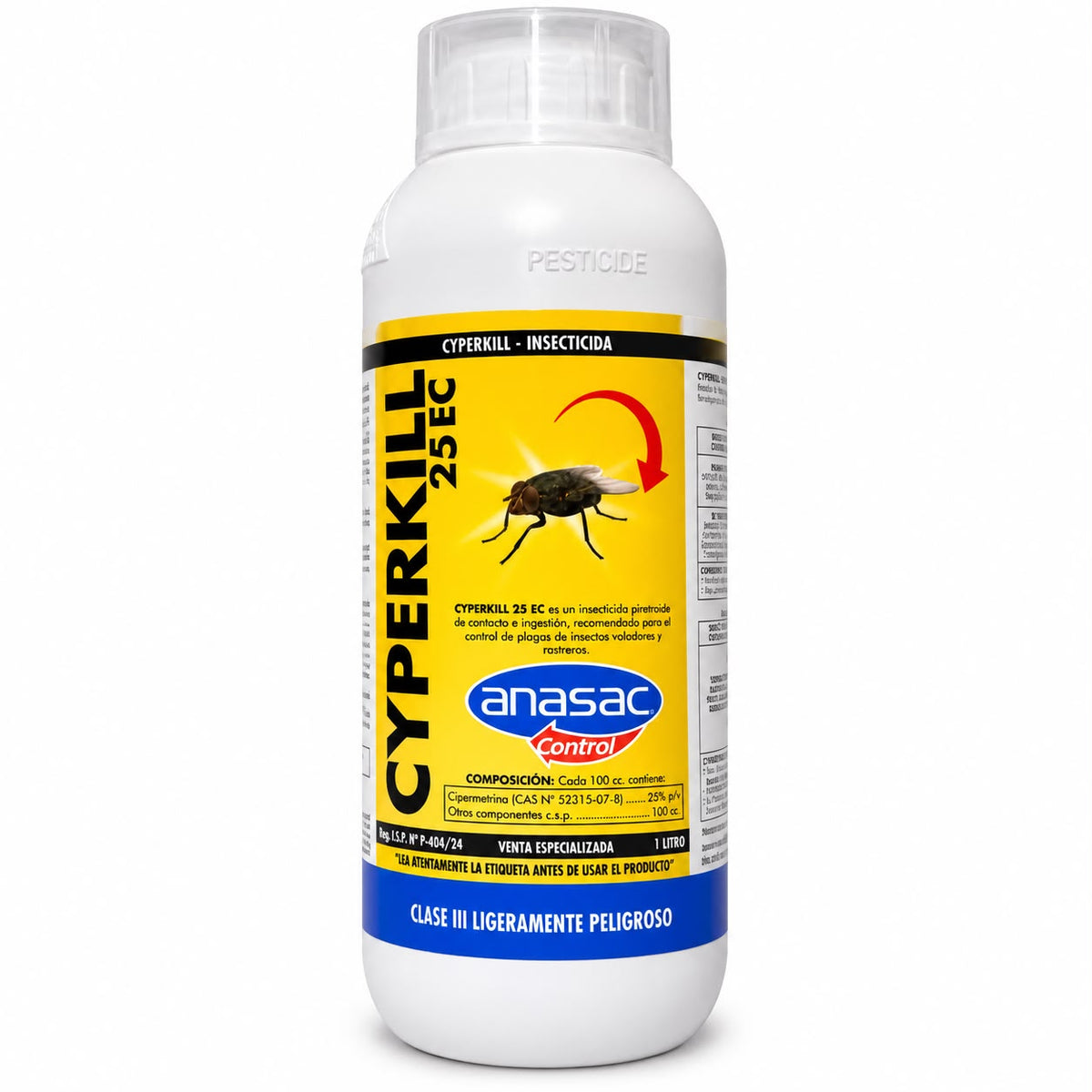 Cyperkill 25 EC Insecticida Anasac 1 Litro