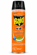 Insecticida Raid Casa y Jardín Base Acuosa 360 cm³