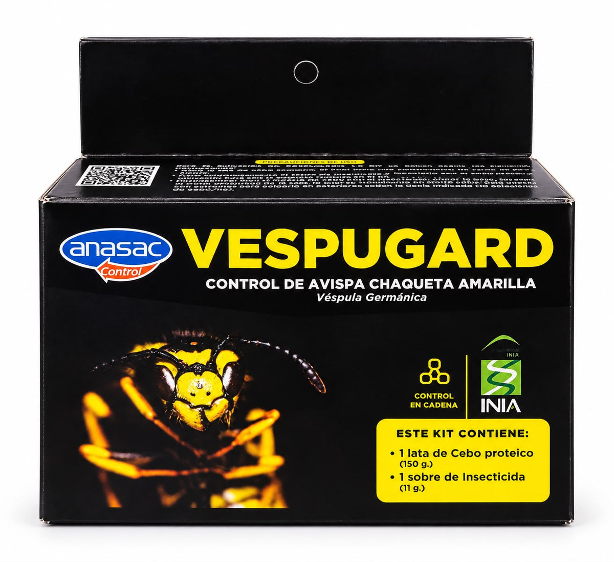 Vespugard Anasac – Kit para Control de Avispa Chaqueta Amarilla