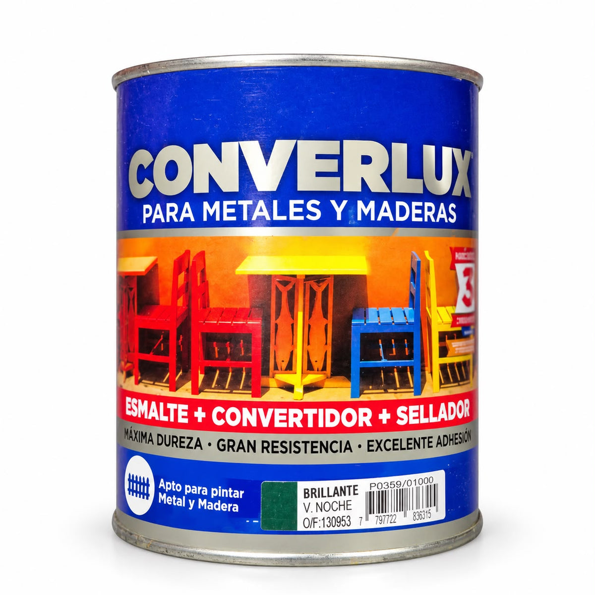 Converlux 3 en 1 Verde Noche 1 Litro