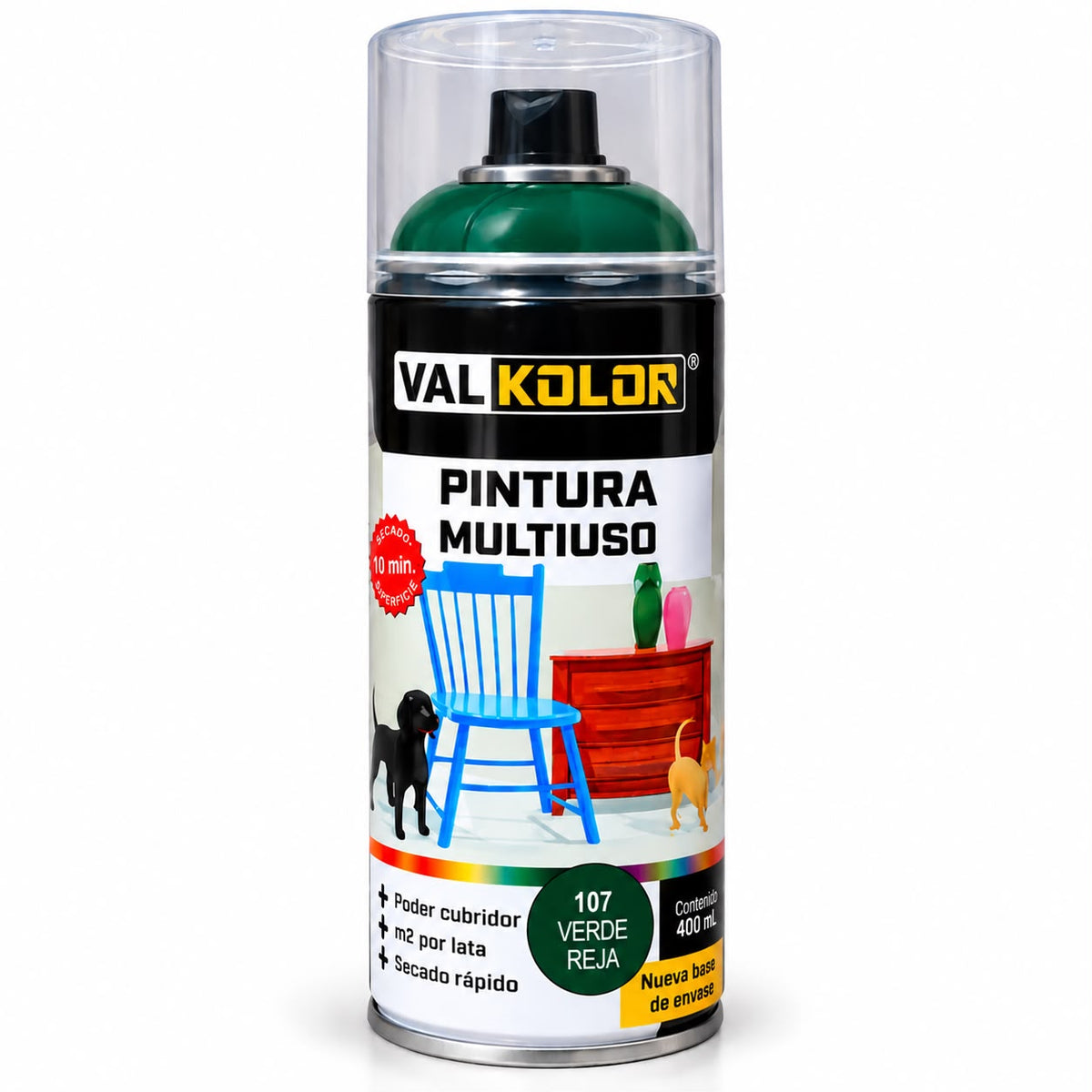 Spray Val Kolor Verde Reja 400 ml