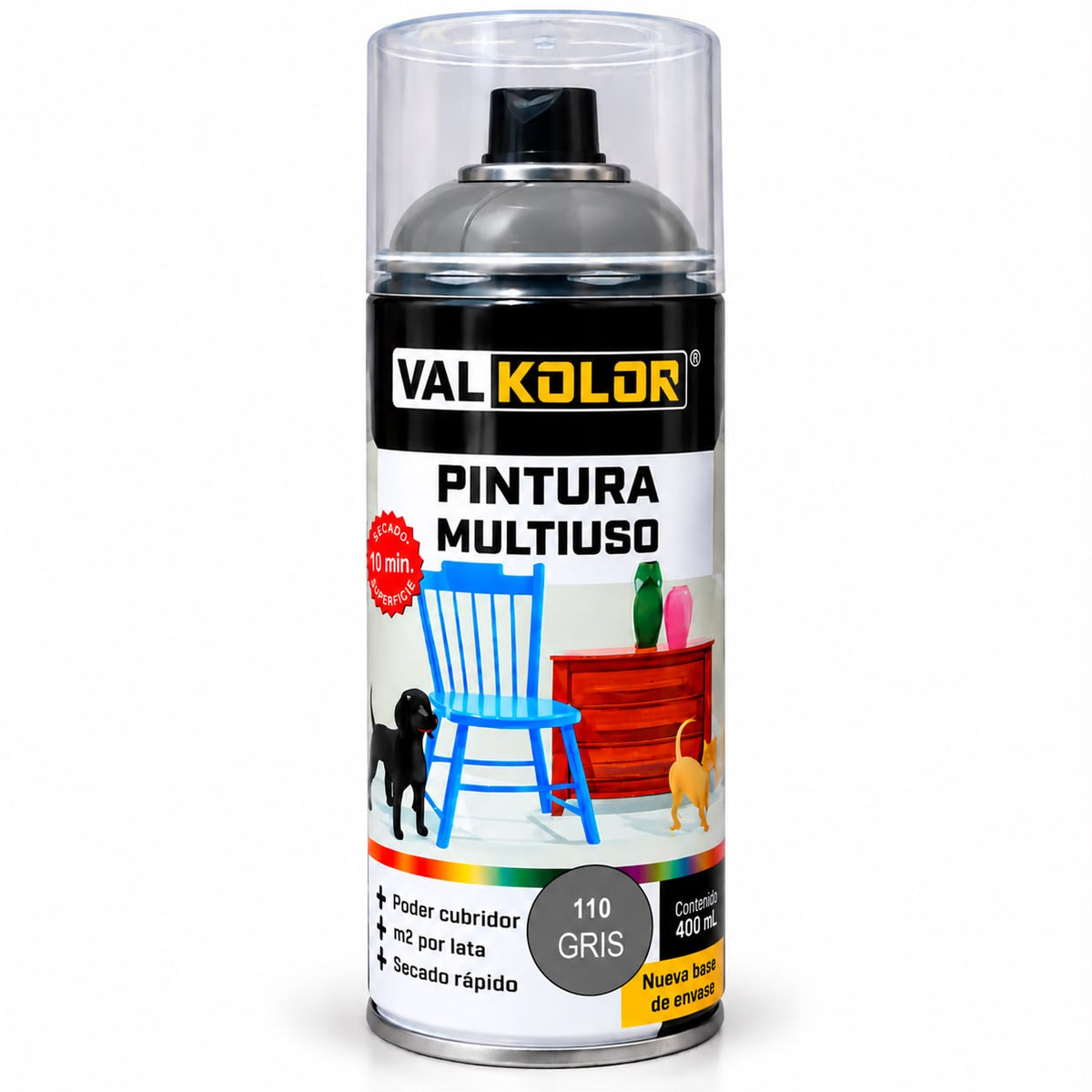 Spray Val Kolor Gris 400 ml