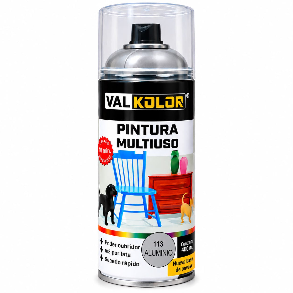 Spray Val Kolar Aluminio 400 ml