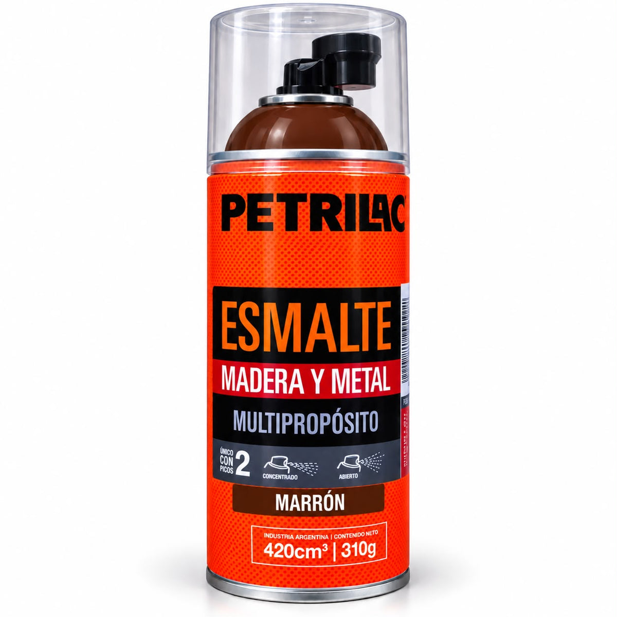 Spray Petrilac Marrón