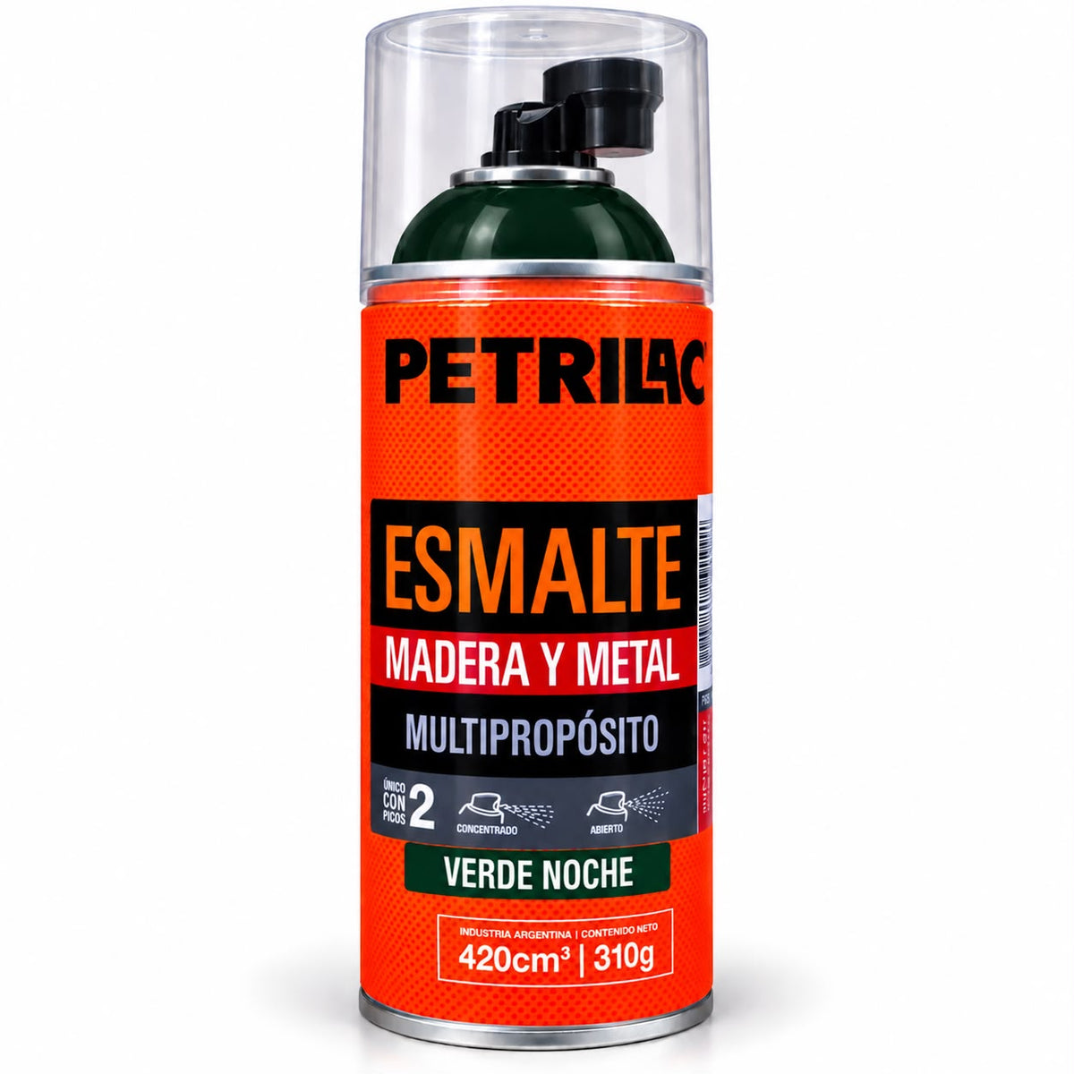 Spray Petrilac Esmalte Verde Noche 420 cc