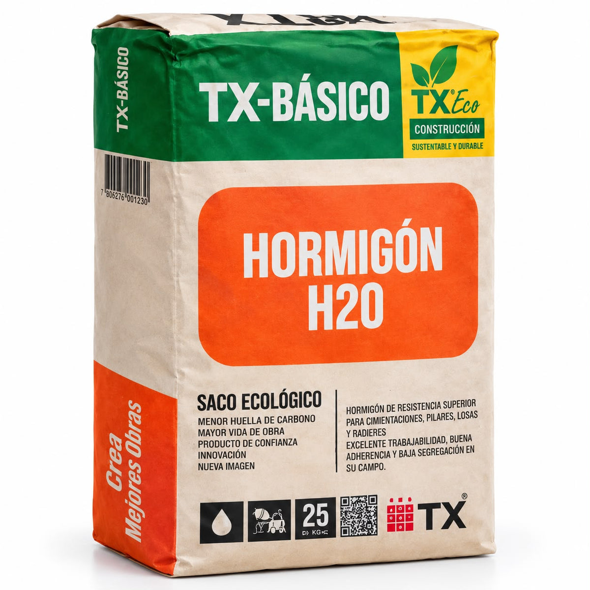 Hormigón H20 TX-Básico 25 kg